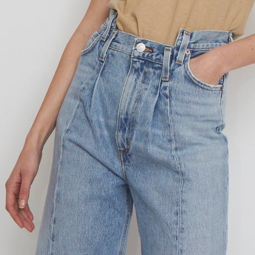 Agolde Pieced Angled Jeans - Size 6